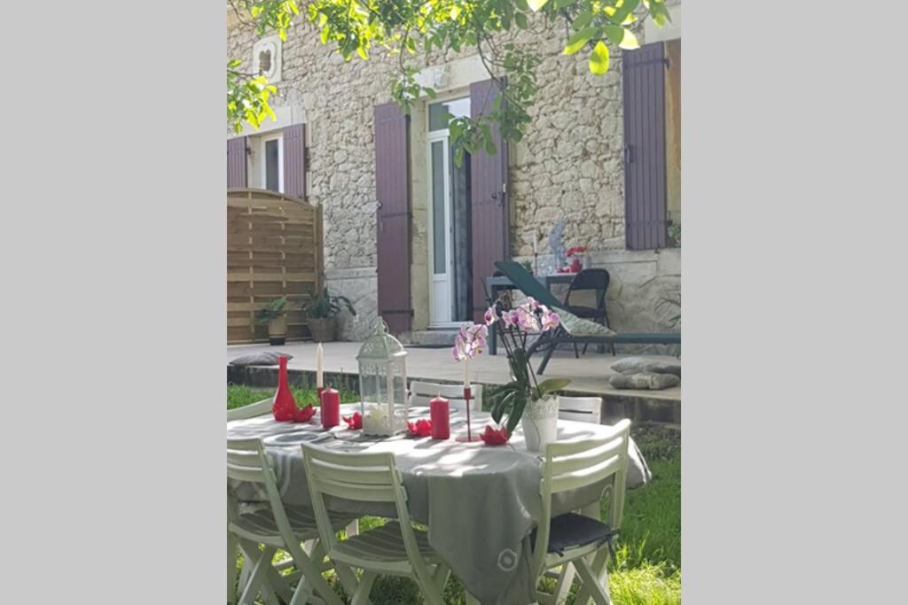 Gite Les Longeres Montazeau Экстерьер фото
