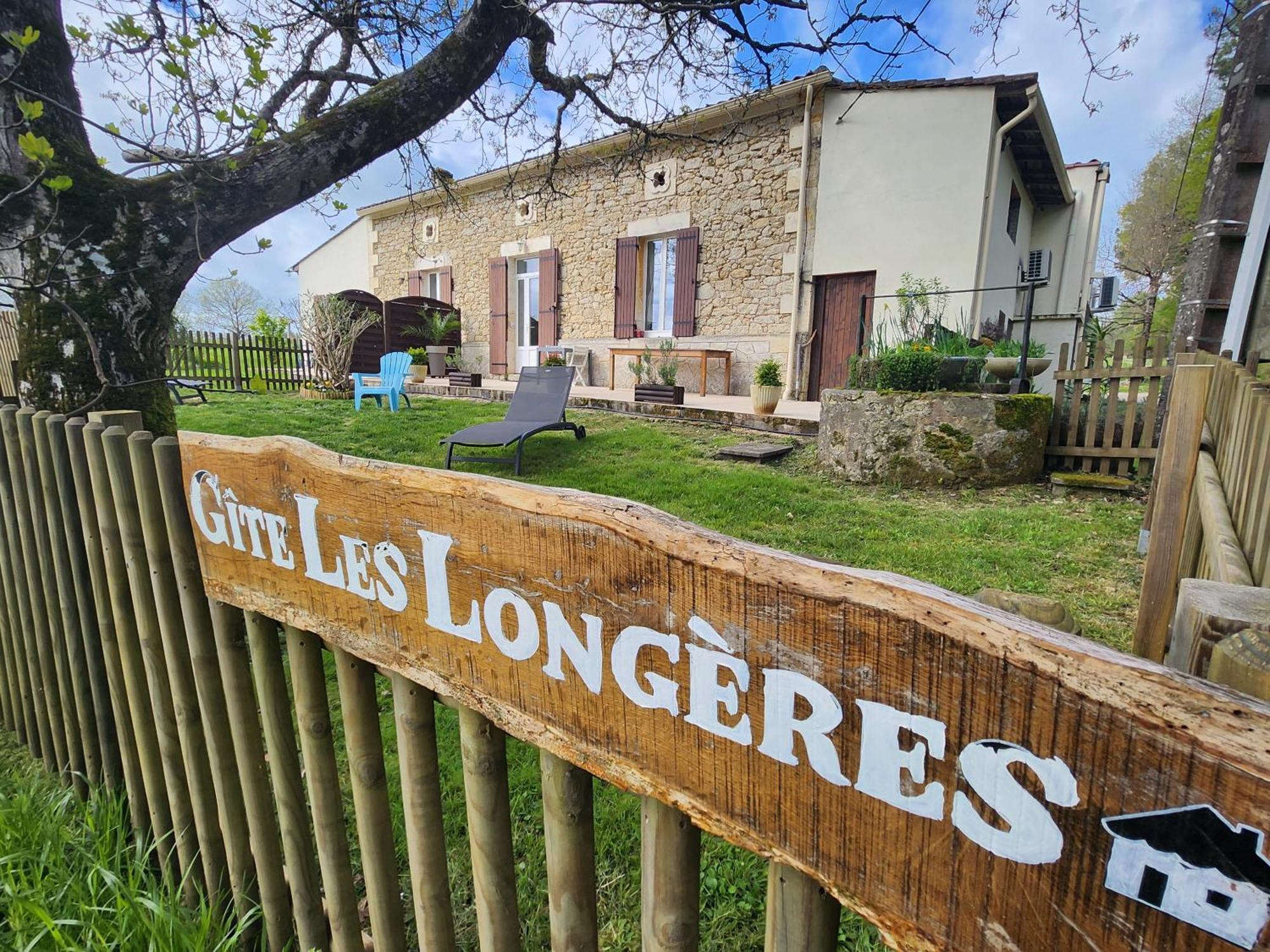 Gite Les Longeres Montazeau Экстерьер фото